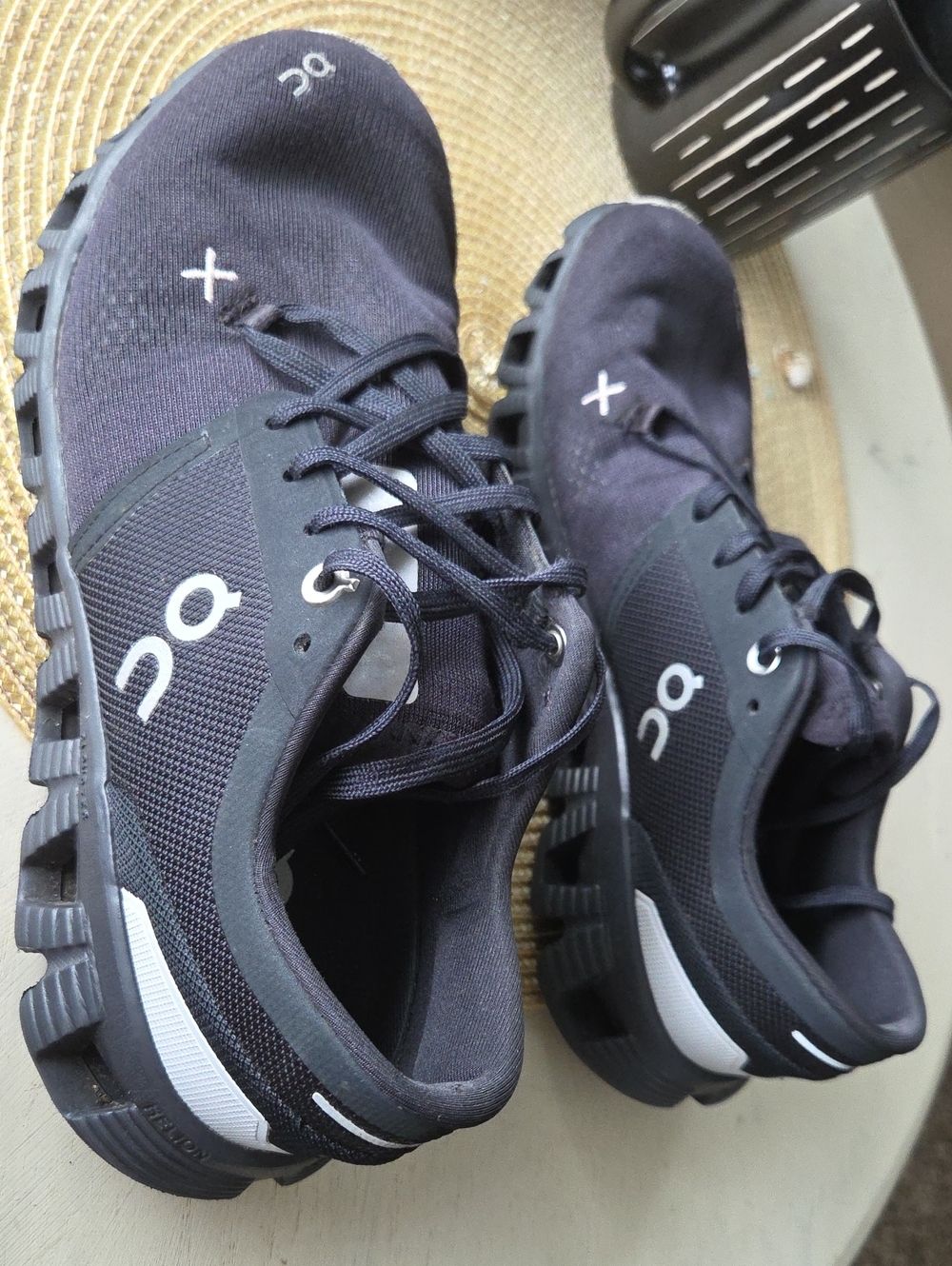 On Cloud X3 Womans Black Athletic Running Shoes Size 7.5